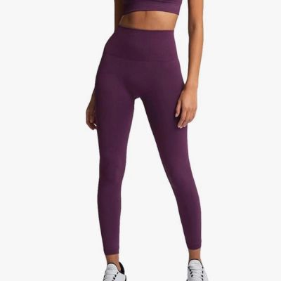 NWOT Mauve High Waist Compression Workout Yoga Leggings M